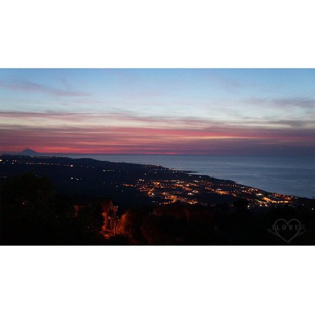 At dusk#panorama #pointofview #sunset #dusk #sky #sea #clouds #landscape #red #stromboli #vulcano #vibo #vibomarina #calabria #italia #photooftheday #phototag #igersitalia #ig_world #nofx #bestoftheday #ilovea - Instagram moment 